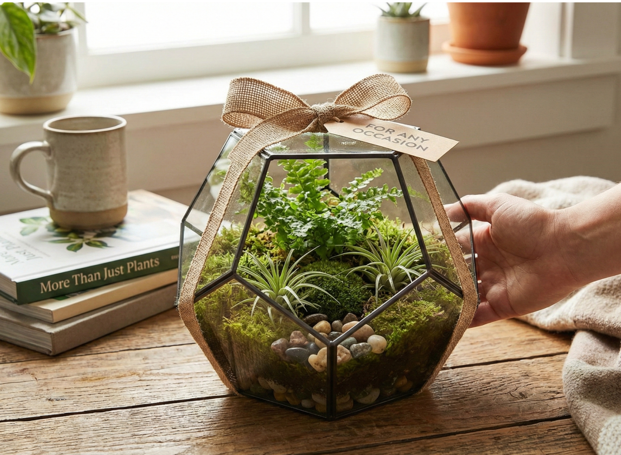 More Than Just Plants: 7 Reasons Why a Terrarium is the Perfect Gift for Any Occasion