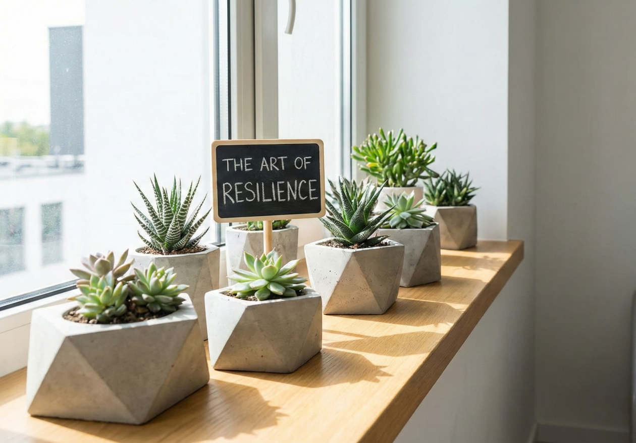 The Art of Resilience: Why Succulents Are the Ultimate Modern Houseplant