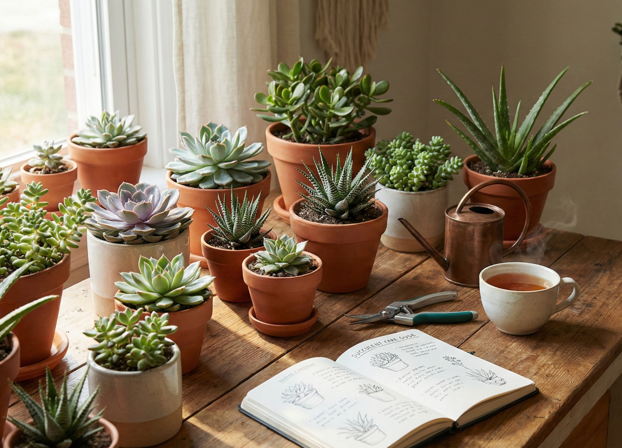 The Ultimate Guide to Succulents: Types, Care Tips and More