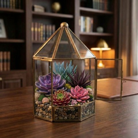 Mandapa Lantern Terrarium