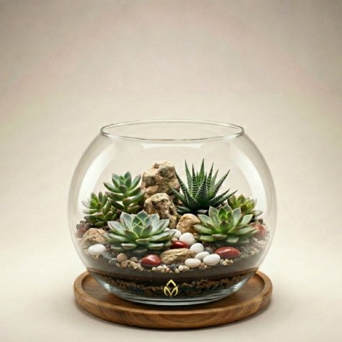 Shunya Fish Bowl Terrarium (4 inch)