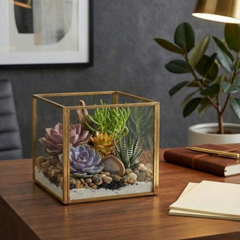 Aakar Cube Terrarium