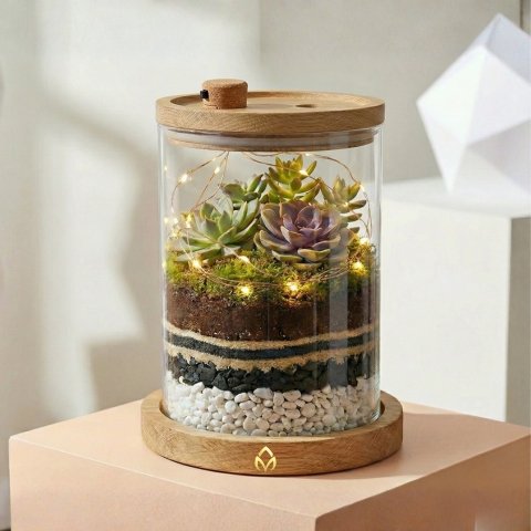 Maya Cylinder Terrarium